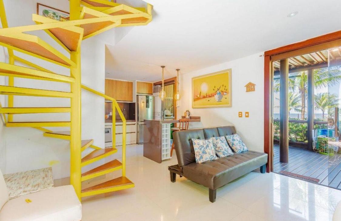 הוילה Camassari Cs15 Bangalo Duplex Frente Ao Mar Itacimirim מראה חיצוני תמונה