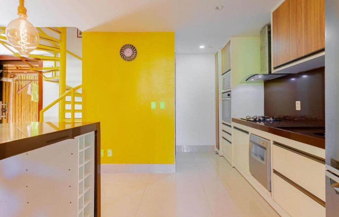 הוילה Camassari Cs15 Bangalo Duplex Frente Ao Mar Itacimirim מראה חיצוני תמונה