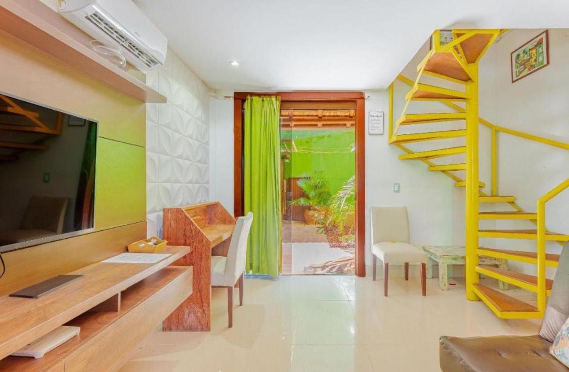 הוילה Camassari Cs15 Bangalo Duplex Frente Ao Mar Itacimirim מראה חיצוני תמונה